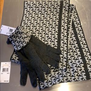 Michael Kors scarf and gloves